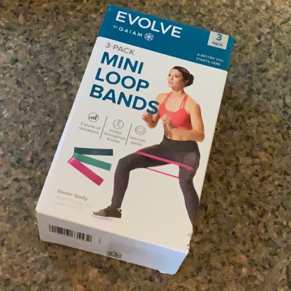 NEW Gaiam Mini Loop Bands